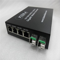 LC 1.25G SFP 1310nm/1550nm 20K Bidirection Single Mode Fibre Ethernet Switch