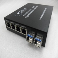 LC 1.25G SFP 1550nm/1310nm 40K Bidirection Single Mode Fibre Ethernet Switch