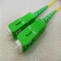 SCA to SCA (APC) Single Mode Angled Simplex OS2 9/125um Fibre Optic Patch Cord