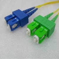 Single Mode Angled SC to SCA (APC) Duplex OS2 9/125um Fibre Optic Patch Cord