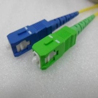 SC to SCA (APC) Single Mode Angled Simplex OS2 9/125um Fibre Optic Patch Cord