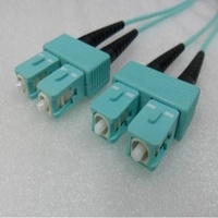 Duplex Multimode SC to SC OM3 10G 50/125um Fibre Optic Cable