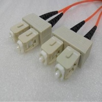 Multimode SC to SC Duplex OM1 1G 62.5/125um Fibre Optic Patch Cord