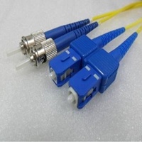 Single Mode SC to ST Duplex OS2 9/125um Fibre Optic Patch Cord