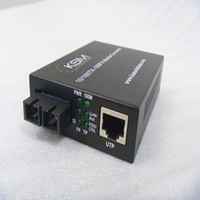 Fibre Ethernet Media Converter Multimode SC 100Mbps 850nm 2K