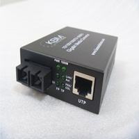 SC 1G 1310nm 40K Single Mode Fibre Ethernet Media Converter