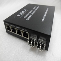 LC 1.25G SFP 850nm 0.55K Multimode Ethernet Fibre Switch