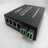 LC 1.25G SFP 1550nm 60K Single Mode Ethernet Fibre Switch