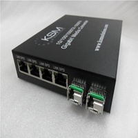 LC 1.25G SFP 1310nm/1550nm 40K Bidirection Single Mode Fibre Ethernet Switch