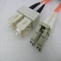 Multimode LC to SC Duplex OM1 1G 62.5/125um Fibre optic Patch Cord