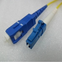 Single Mode LC to SC Simplex OS2 9/125um Fibre Optic Patch Cord