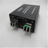 LC 1.25G SFP 850nm/1550nm 0.55K to 80K Single Mode Fibre Ethernet Media Converter