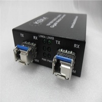 LC 1.25G SFP 1310nm/1550nm 0.55K to 40K Bidirection Single Mode to Multimode Fibre Wavelength Converter