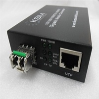 LC 1.25G SFP 1550nm 60K Single Mode Fibre Ethernet Media Converter