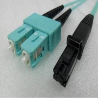 Multimode MTRJ to SC Duplex OM3 10G 50/125um Fibre Optic Patch Cord