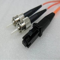 Multimode MTRJ to ST Duplex OM1 1G 62.5/125um Fibre Optic Patch Cord