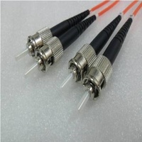 Multimode ST to ST Duplex OM1 1G 62.5/125um Fibre Optic Patch Cord