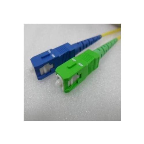 SC to SCA (APC) Single Mode Angled Simplex OS2 9/125um Fibre Optic Patch Cord Length 1mtr