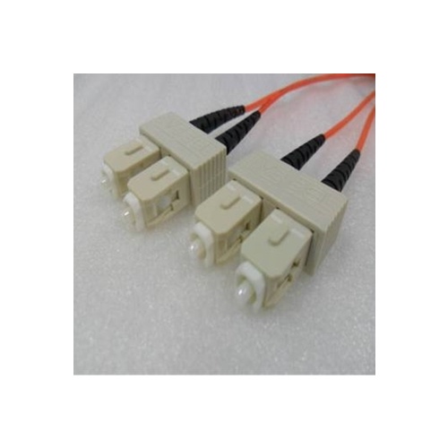 Multimode SC to SC Duplex OM1 1G 62.5/125um Fibre Optic Patch Cord Length 1mtr