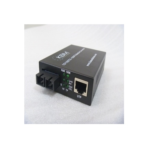 Fibre Ethernet Media Converter Multimode SC 100Mbps 850nm 2K