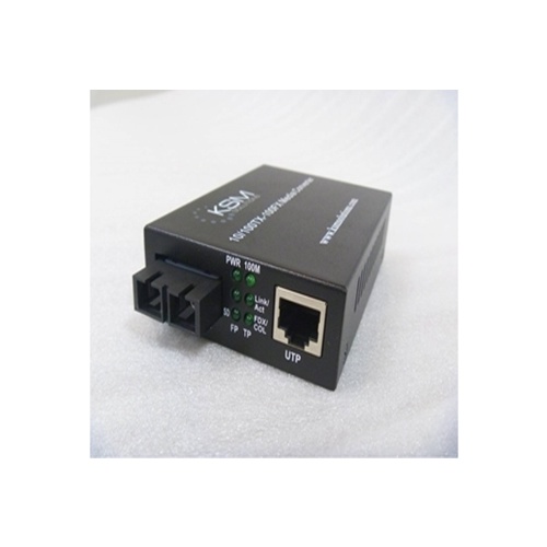 SC 100Mbps 1310nm 20K Single Mode Fibre Ethernet Media Converter