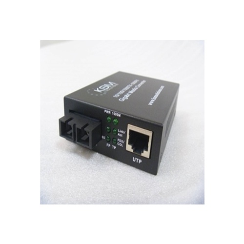 SC 1G 1310nm 40K Single Mode Fibre Ethernet Media Converter