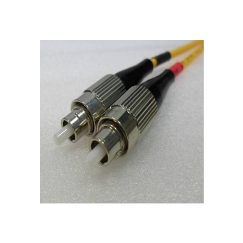 Duplex Single Mode FC FC OS2 8.3/125um Fibre Optic Patch Cord  1Mtr