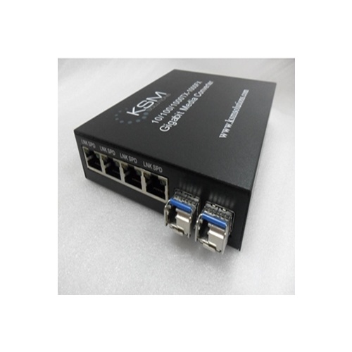 LC 1.25G SFP 1550nm/1310nm 20K Bidirection Single Mode Fibre Ethernet Switch