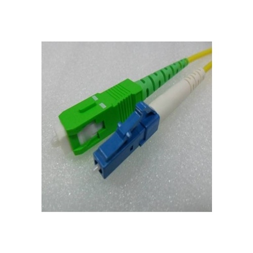Simplex Angled LCA SCA (APC) OS2 8.3/125um Fibre Optic Patch Cord  1Mtr