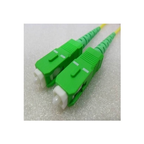 Simplex Angled LCA LCA (APC) OS2 8.3/125um Fibre Optic Patch Cord  1Mtr