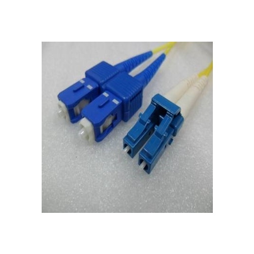 Single Mode LC to SC Duplex OS2 9/125um Fibre Optic Patch Cord Length 1mtr