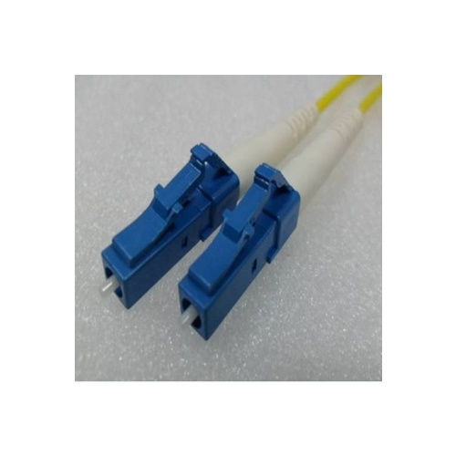 Simplex Angled LC LCA (APC) OS2 8.3/125um Fibre Optic Patch Cord  1Mtr