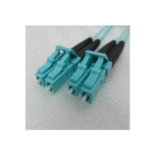 Multimode LC to LC Duplex OM3 10G 50/125um Fibre Optic Patch Cord Length 1mtr